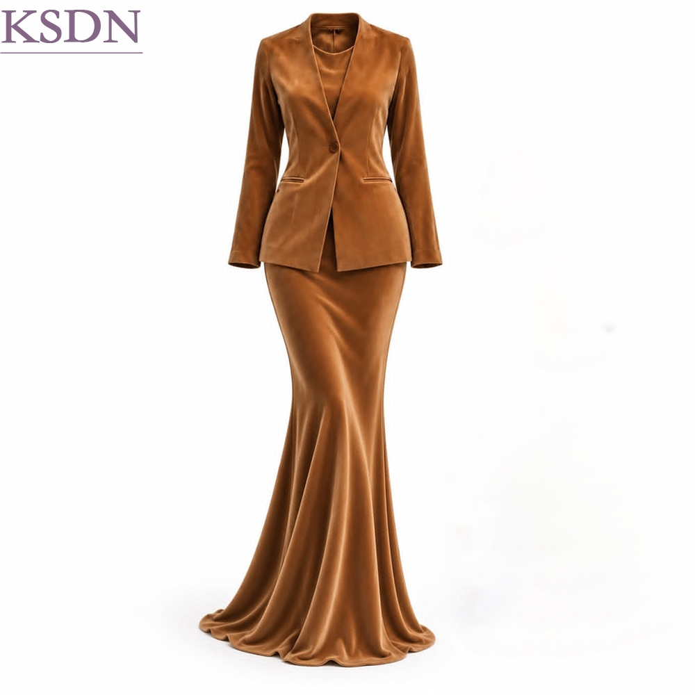 Модный бархатный женский костю – обзор и цена Formal Skirt