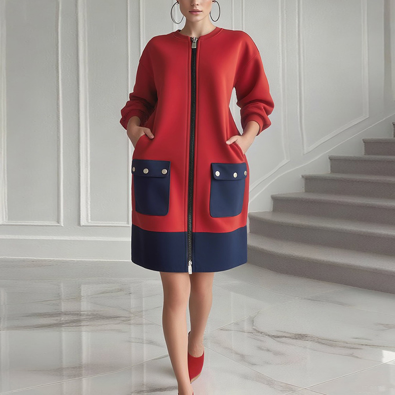 Modigirl контрастного цвета, п – обзор и цена Women'S Red Formal Wear