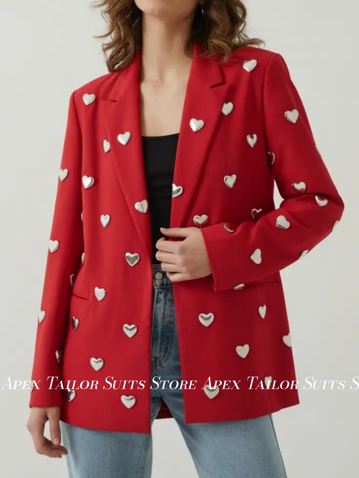 Модный женский красный блейзер – обзор и цена Womens Blazer