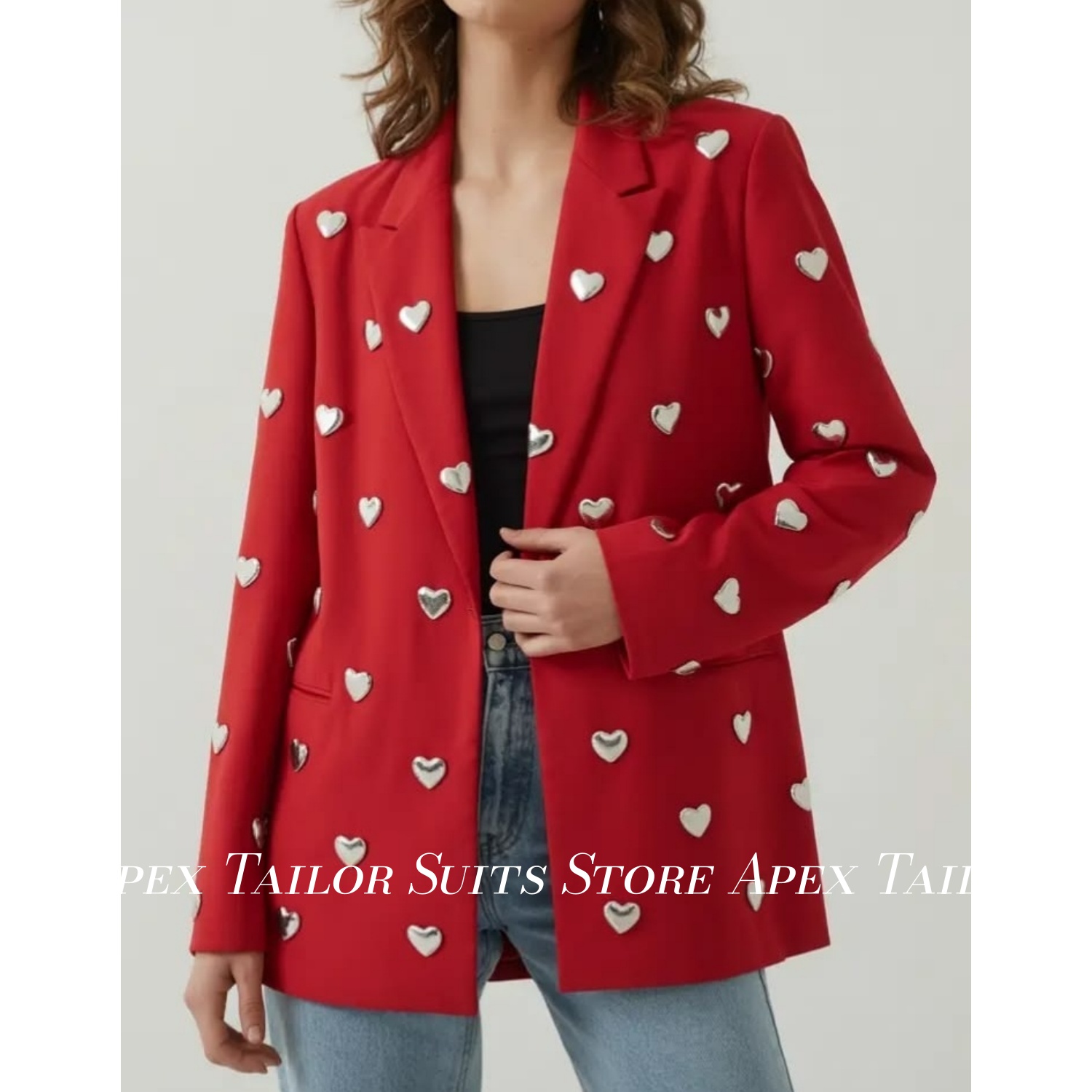Модный женский красный блейзер – обзор и цена Womens Blazer