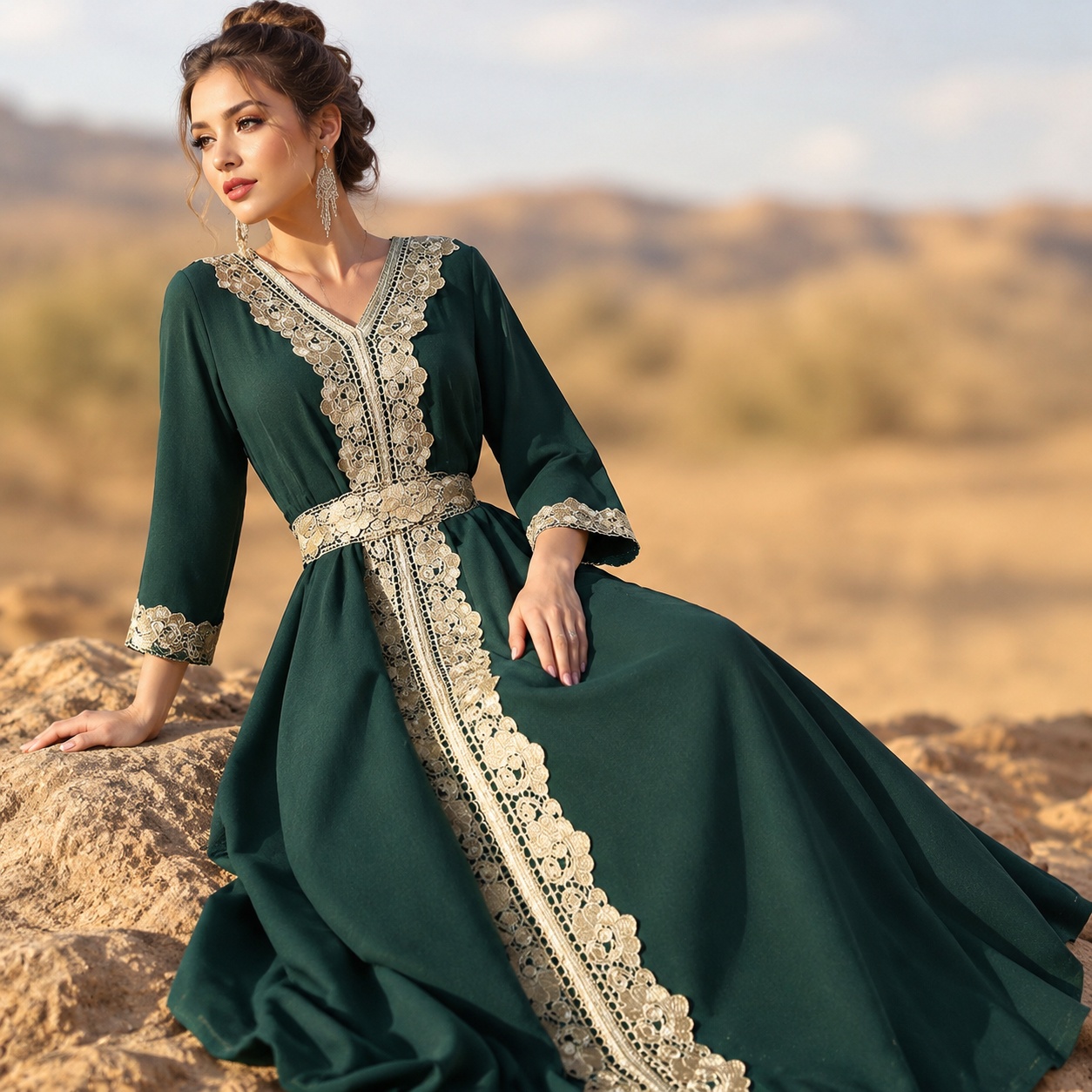 Платье-пуловер с V-образным вы – обзор и цена Lace Dress