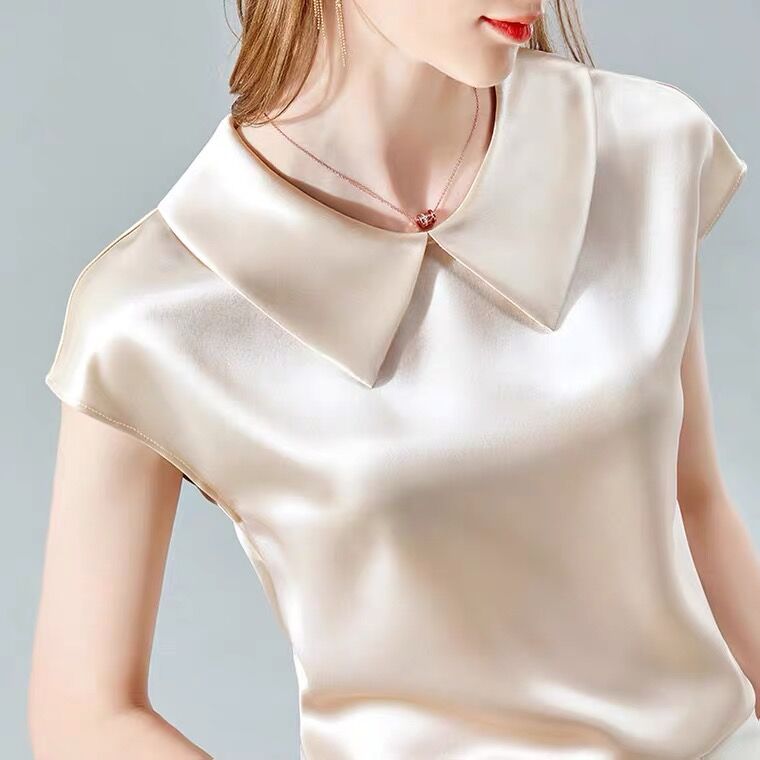 Женские элегантные рубашки из  – обзор и цена Silk Blouse
