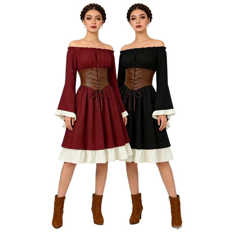 Средневековое платье в стиле Р – обзор и цена Midi Dress